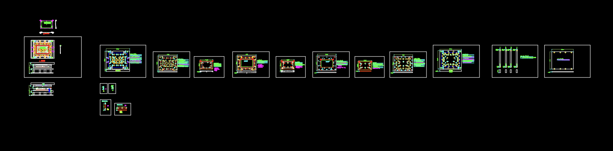 冲压件笔记本电脑D壳精切外形模具设计图